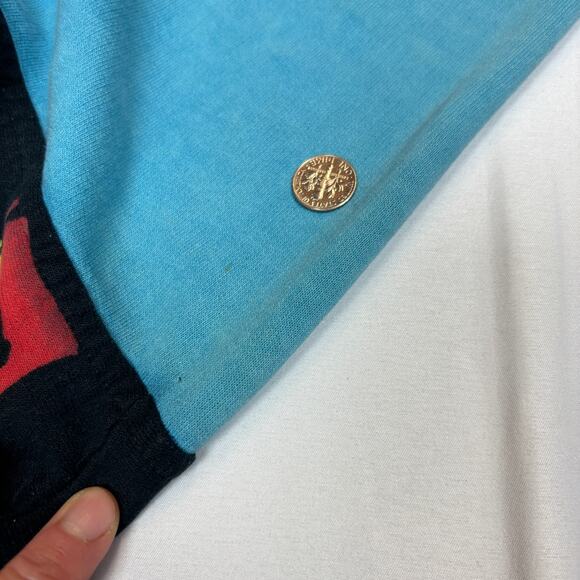 Neo Max Peter Max Vintage 1987 Sweatshirt Men's Medium Pop Art - Picture 11 of 12